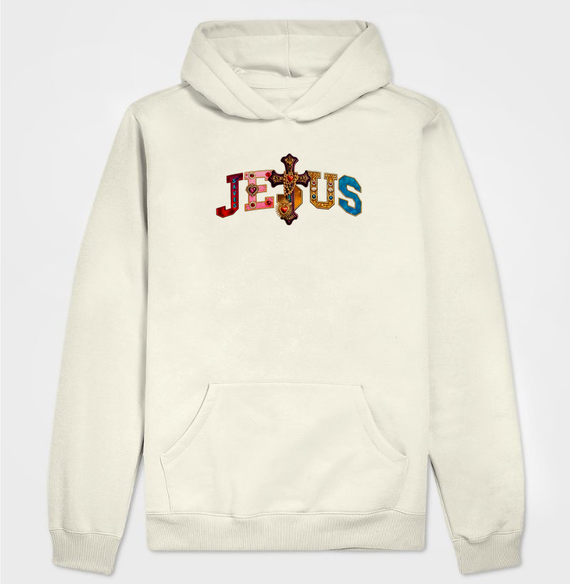 Moletom com Capuz Holy Name