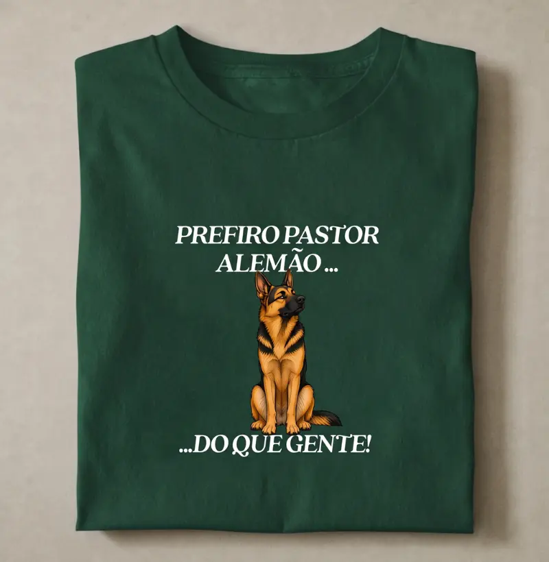 Prefiro Pastor Alemão do que gente!