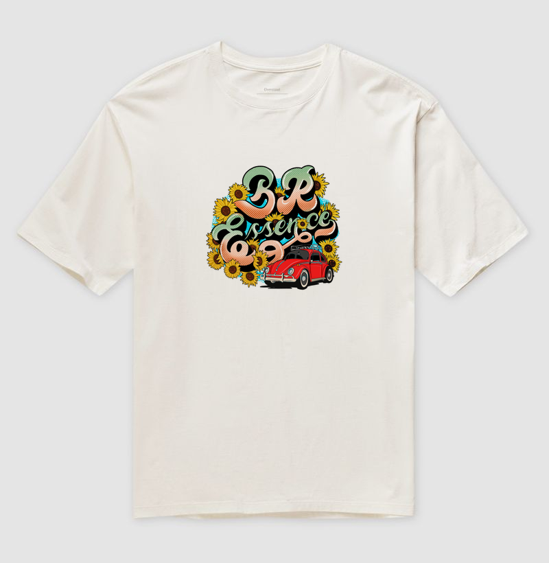 Camiseta oversized - coleção ''essen-cê vibe'' 