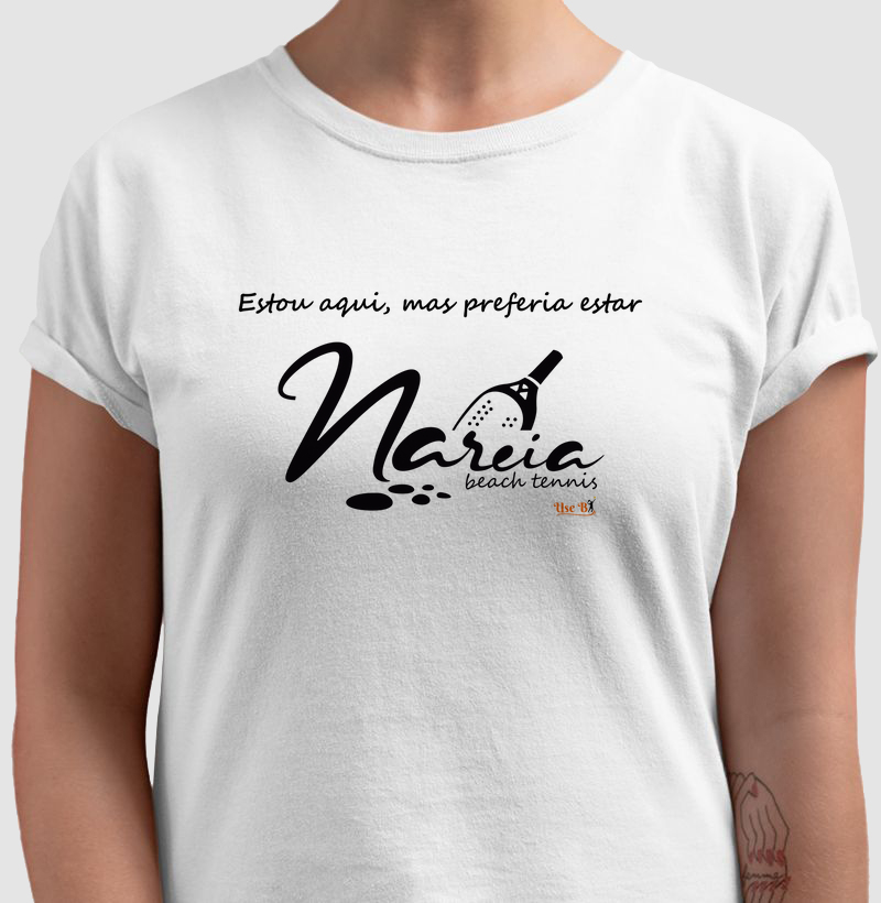 Estou aqui, mas preferia estar Nareia