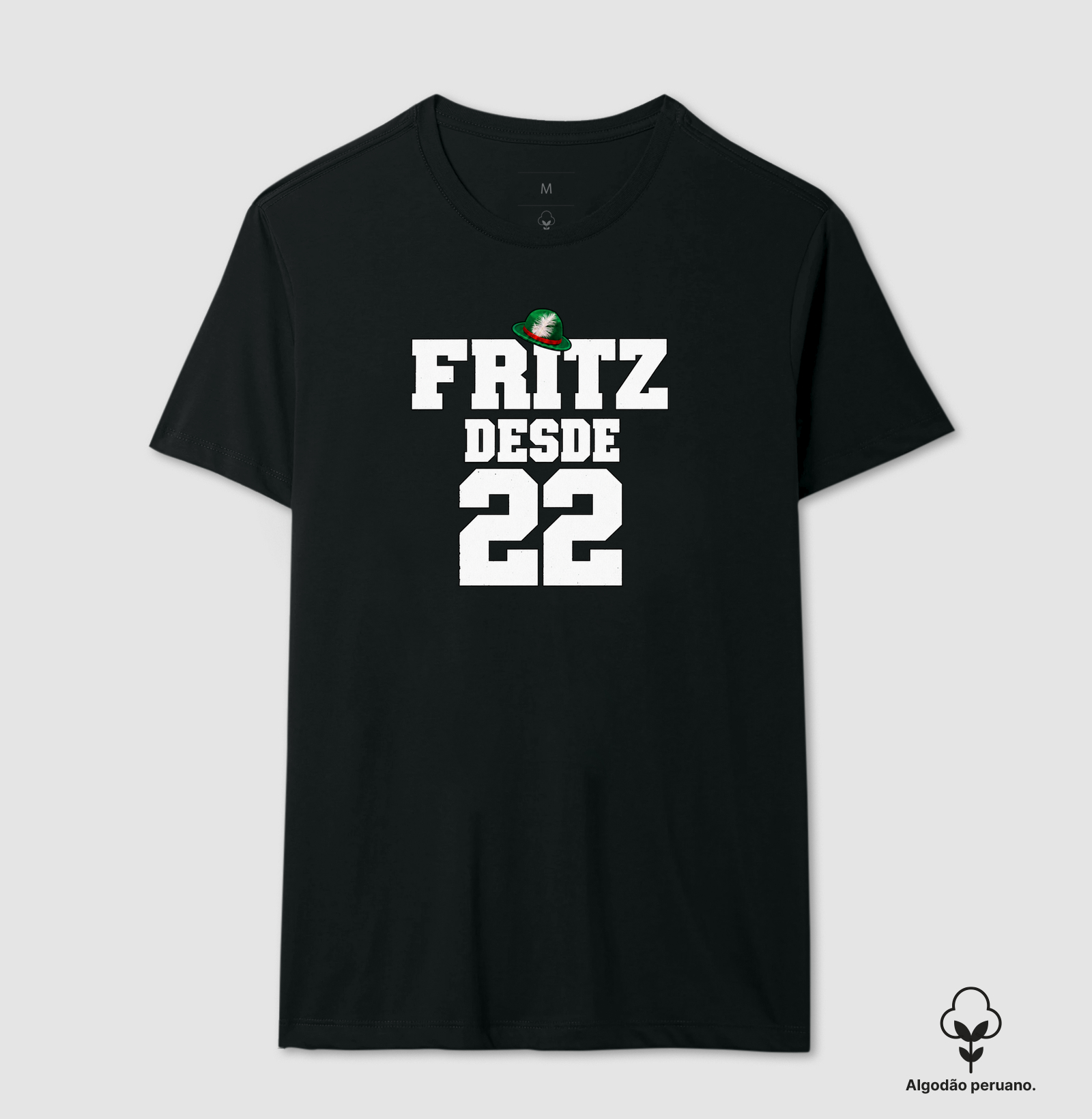FRITZ  - Camiseta Algodão Peruano