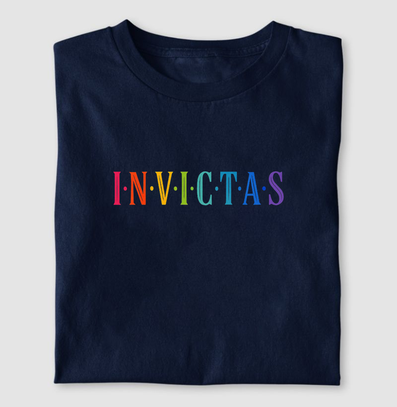 Camiseta Algodão Penteado - I•N•V•I•C•T•A•S