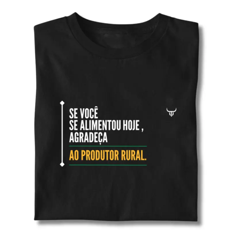 Agradeça ao produtor rural 
