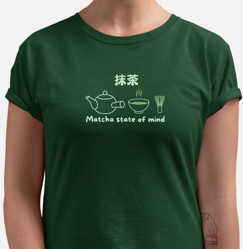 Camiseta Matcha State Of Mind