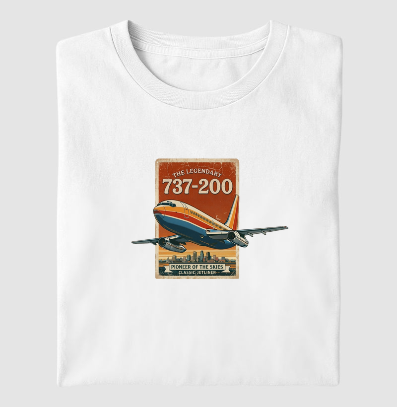 737-200 | VINTAGE - Camiseta