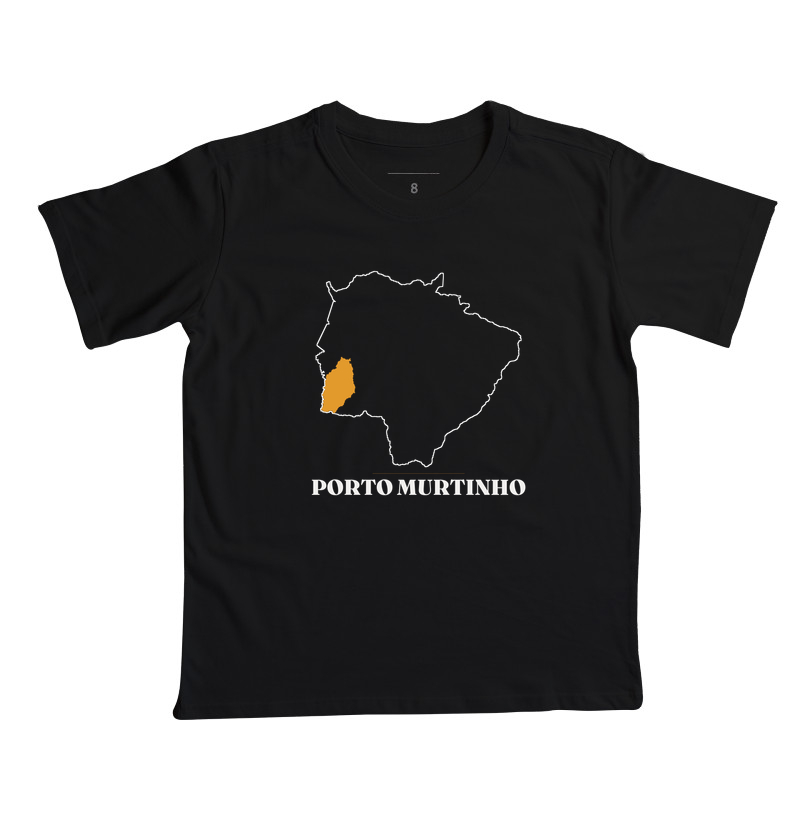 Porto Murtinho | Traço MS - Camiseta Infantil