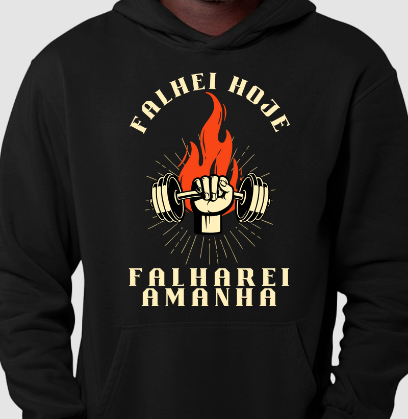 Falhei hoje, falharei amanhã