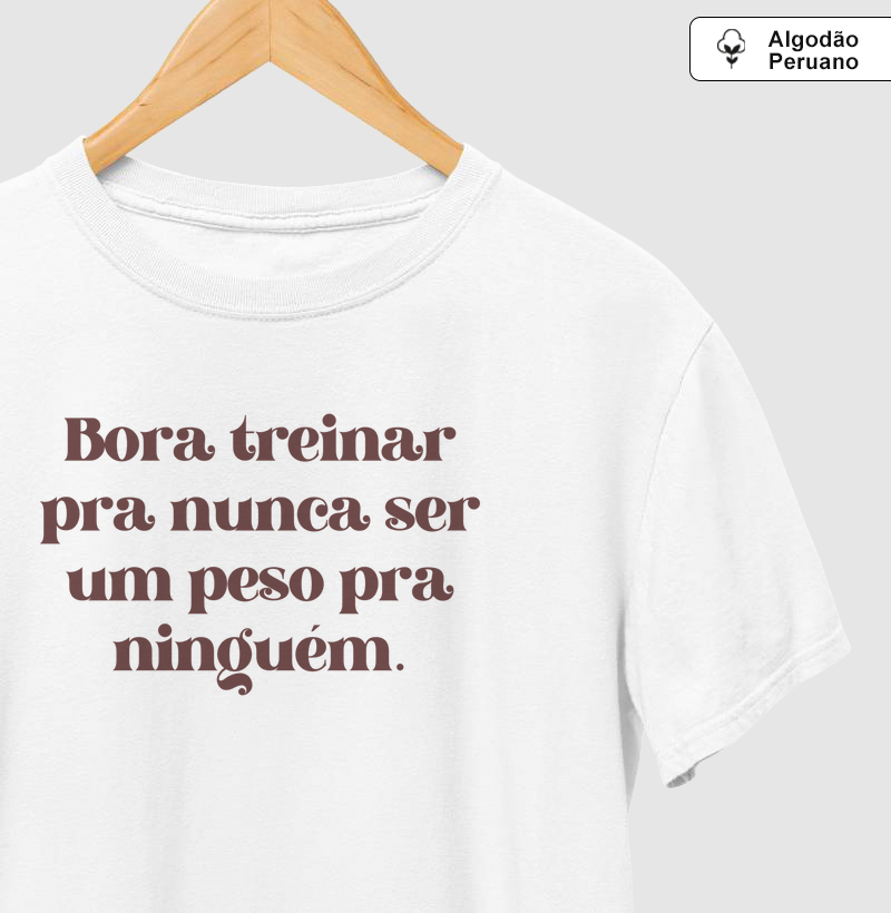 Bora treinar pra nunca ser um peso pra ninguém