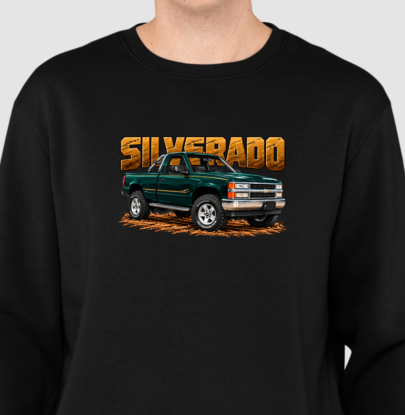 Suéter moletom Silverado - Suéter Moletom