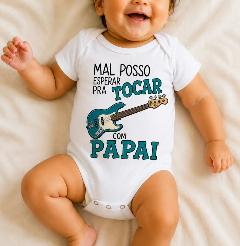 MAL POSSO ESPERAR PRA TOCAR COM MEU PAI (BAIXISTA)