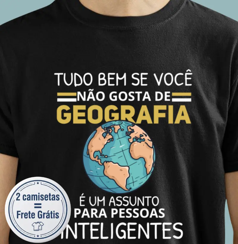 Camiseta Premium Geografia