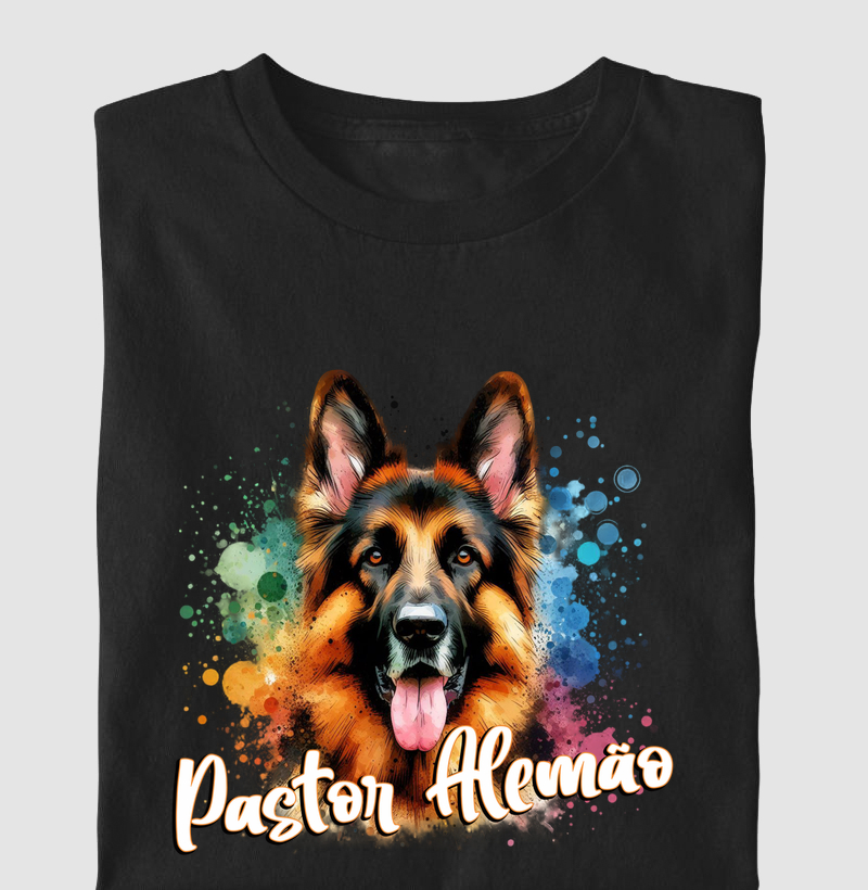 Pastor Alemão Colorful