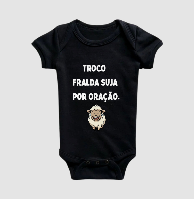 TROCO FRALDA SUJA POR ORAÇÃO