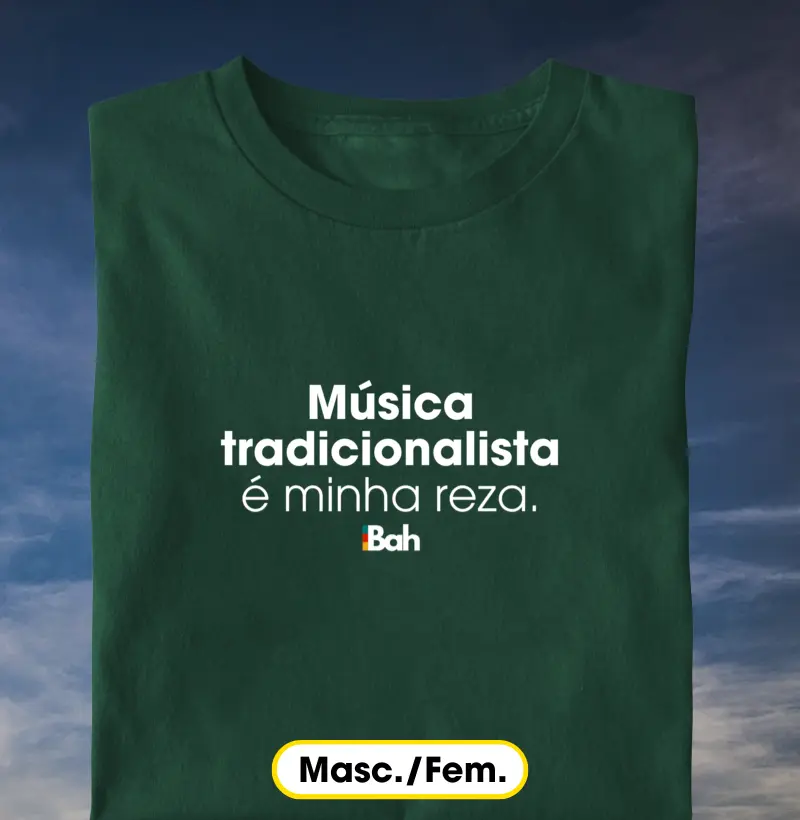 Musica tradicionalista é minha reza