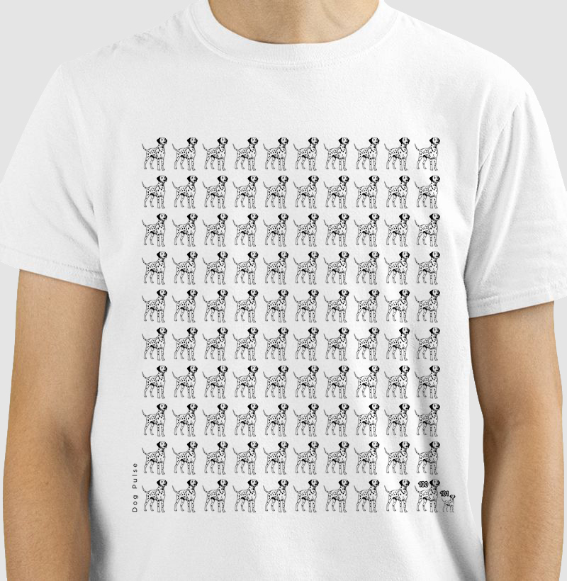 Camiseta Dog Pulse - Dálmata 101