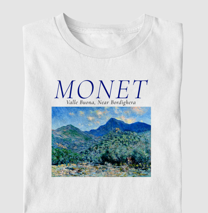 Valle Buona, Near Bordighera (1884) - Monet