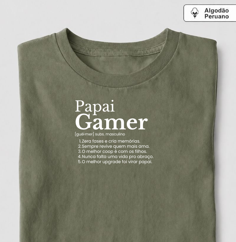 Papai Gamer - definição (algodão peruano)