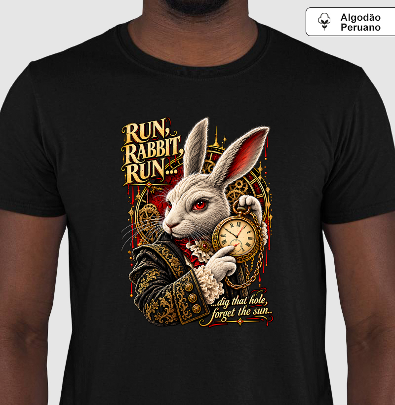 rabbit - Camiseta Algodão Peruano