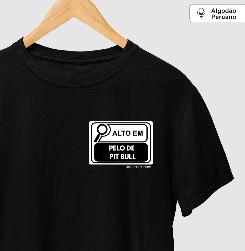 Alto em pelo de Pit bull