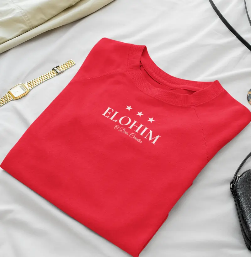 Camiseta Cristã ELOHIN O Deus Criador | Milagree