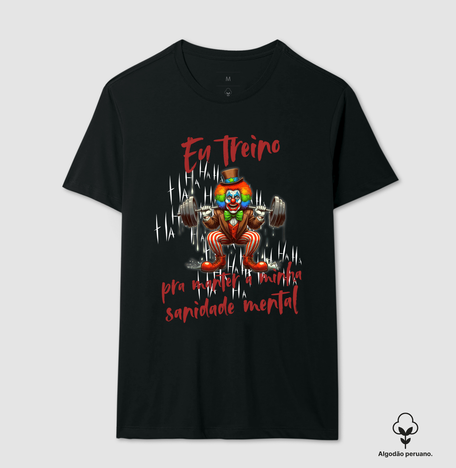 Eu treino pra manter minha sanidade mental
