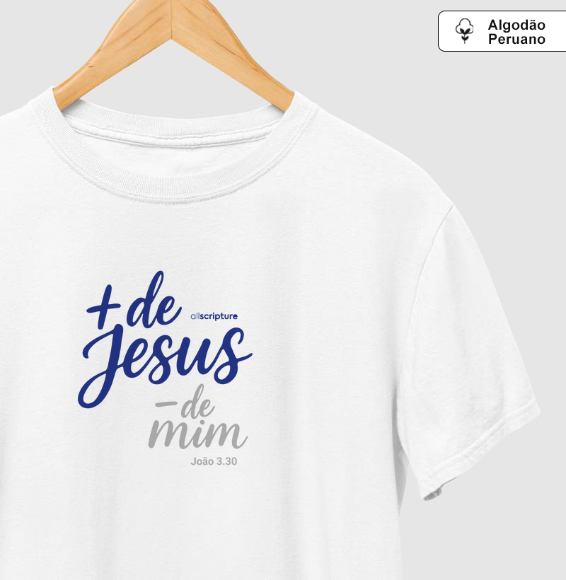 João 3:30 - Mais de Jesus, menos de mim