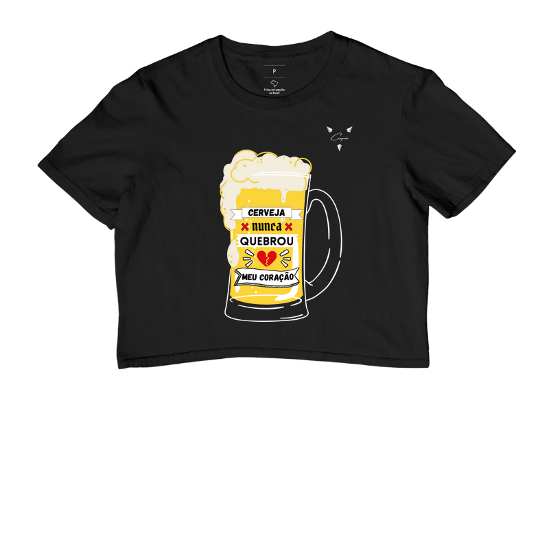 "Cerveja nunca quebrou meu coração" - Cropped