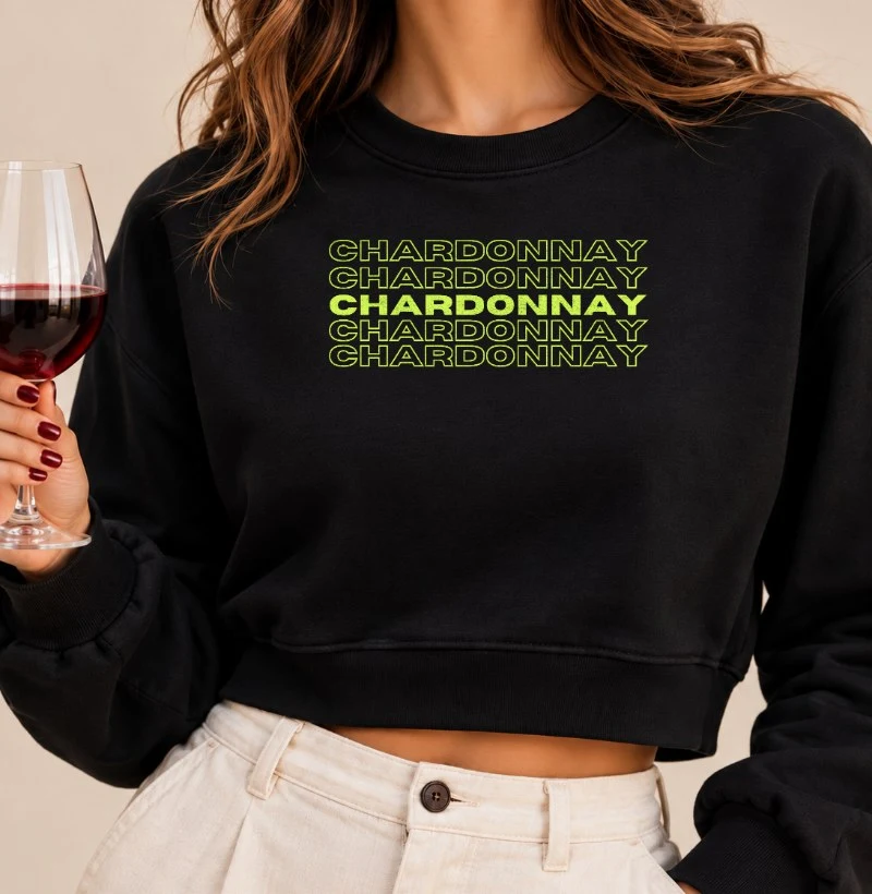 Chardonnay - Cropped Moletom
