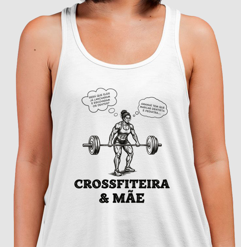Mãe Crossfiteira 2 - Regata