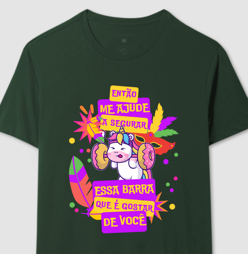 Então me ajude a segurar, essa barra que é gostar de você