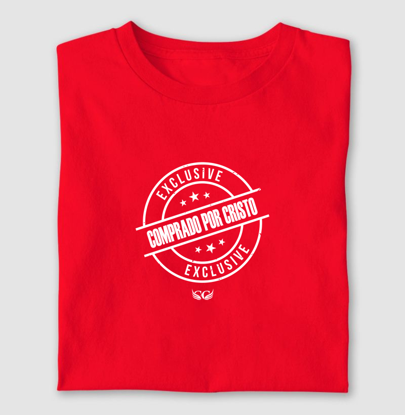 Camiseta Comprado por Cristo