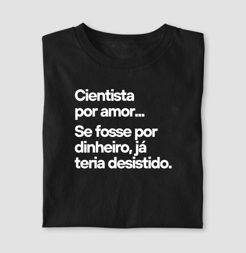 Cientista por amor...