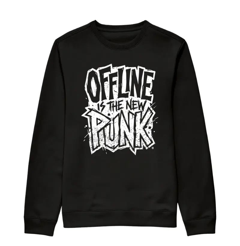 Suéter Moletom Offline is the New Punk