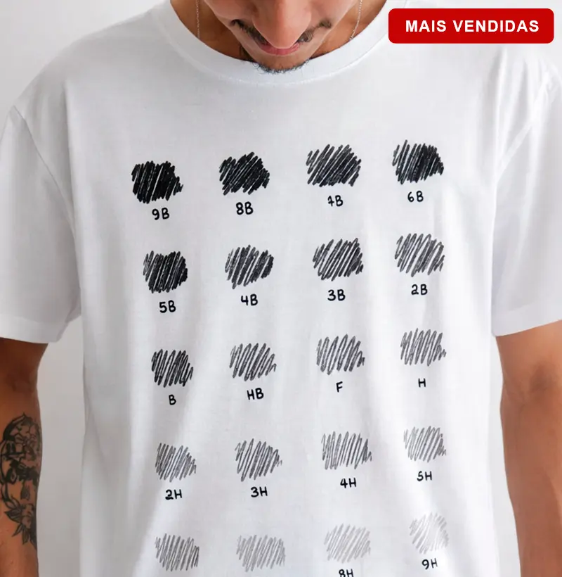 Tipos de lápis Grafite