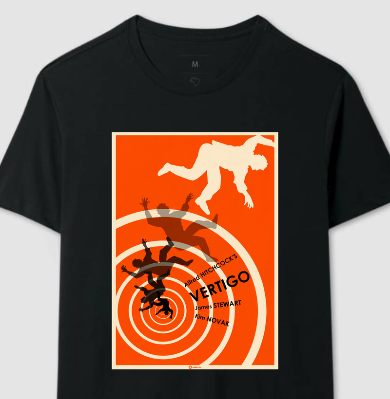 Vertigo – Alfred Hitchcock - Camiseta
