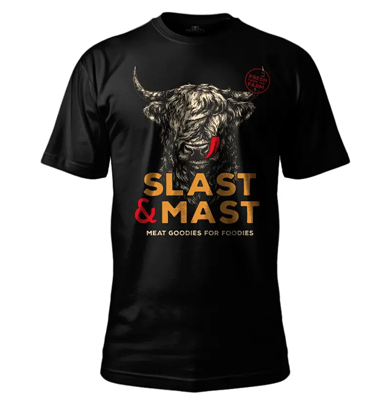 Camiseta Country Meat Goodies For Foodies Magnata556