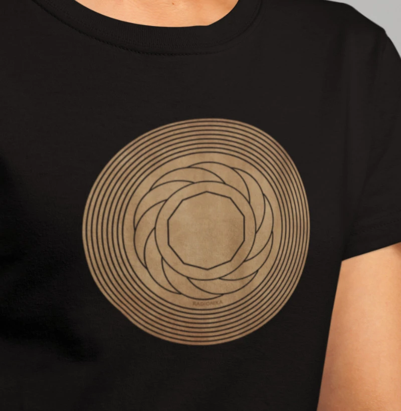 Camiseta Trígono – Atingir Metas – Estampa Radiônica Unissex