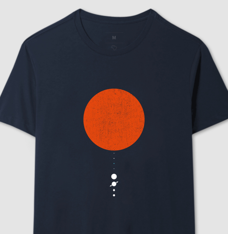 Sistema solar minimalista