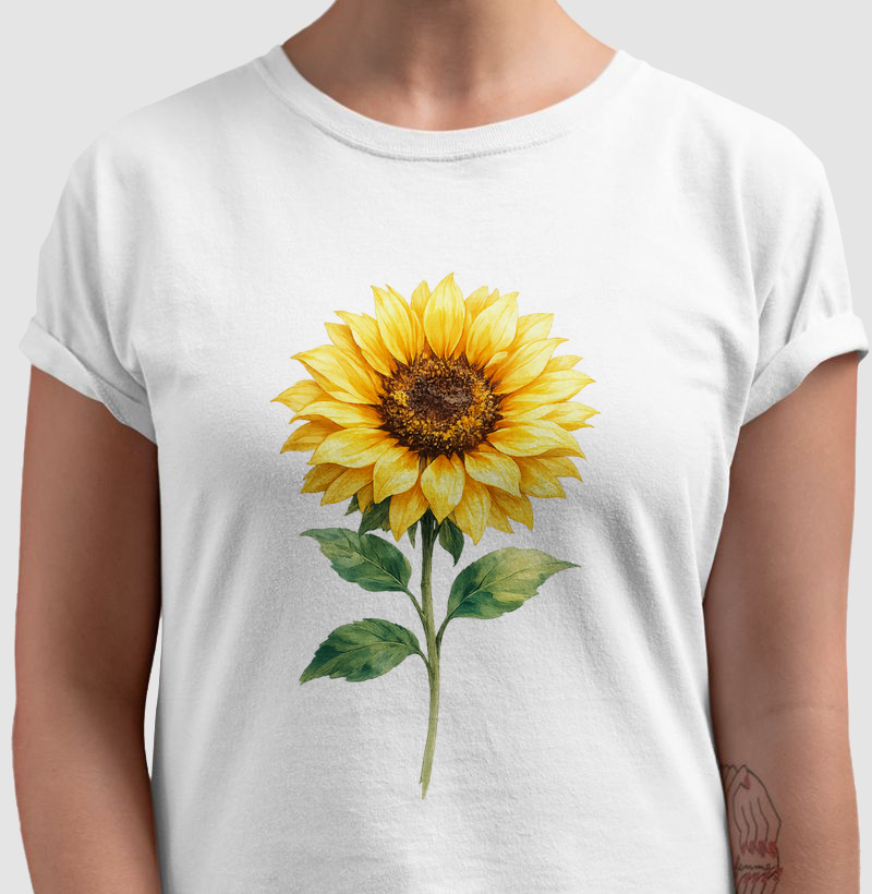 Girassol Dourado Elegante