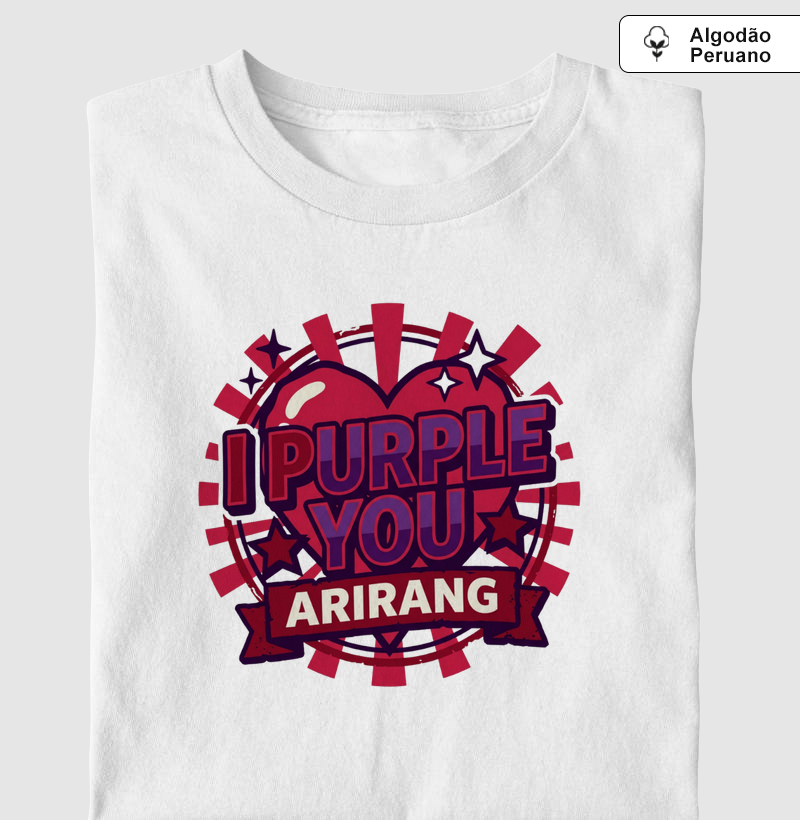 I Purple You Algodão Peruano - BTS