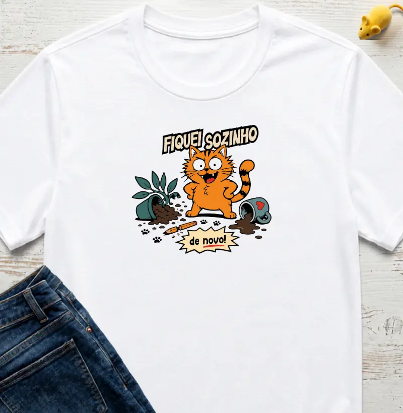 fiquei sozinho de novo