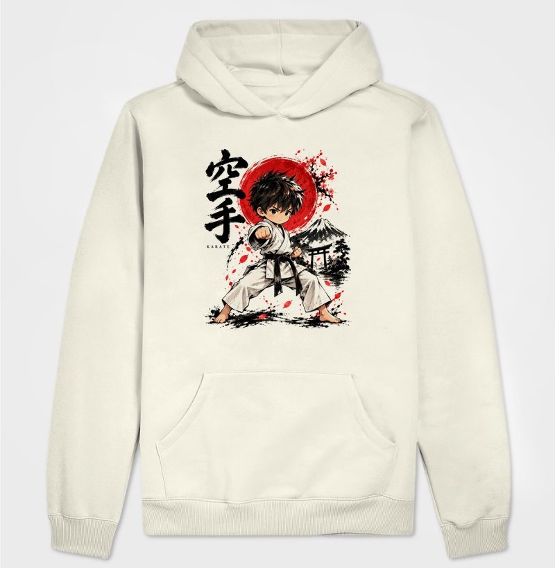 KARATÊ — Pequeno Guerreiro - Hoodie Moletom
