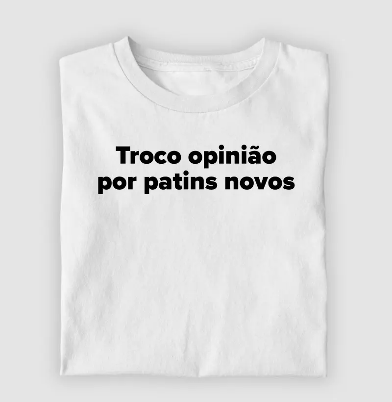 Troco opinião por patins