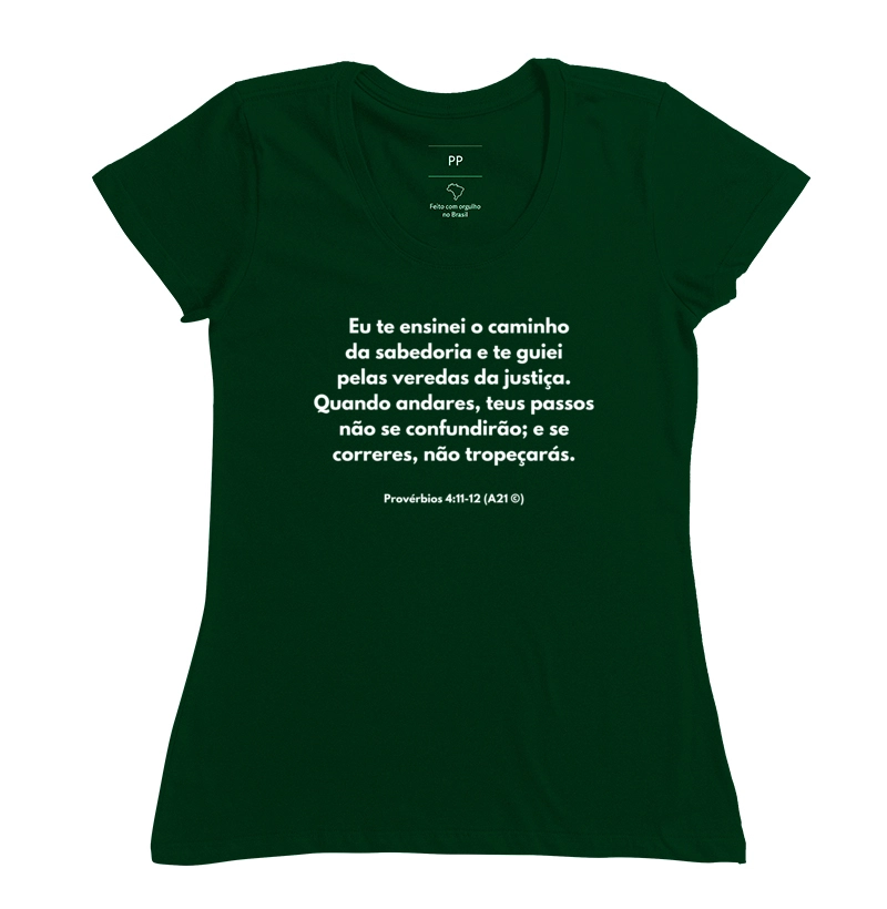 Feminina Provérbios 4:11-12