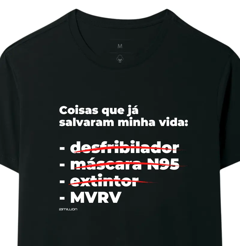 MVRV salvou minha vida