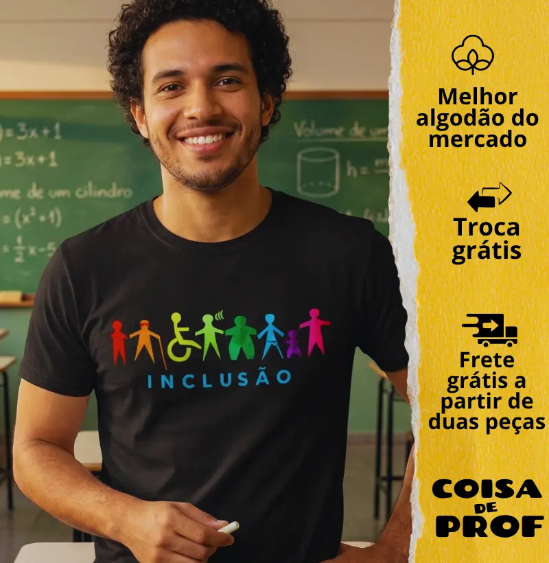 Camiseta Inclusão
