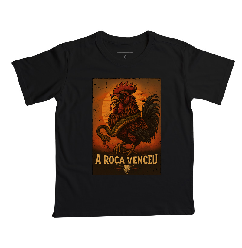 Camiseta Country A Roça Venceu Magnata556