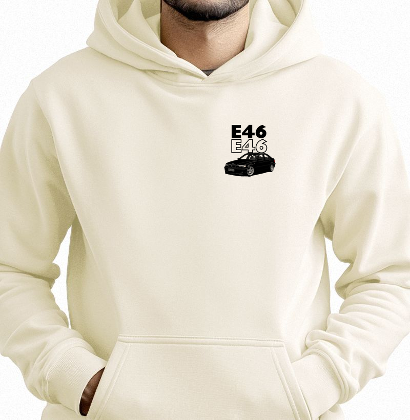 Moleton Capuz Pocket Edition 330i E46 Motorsport Schwarz