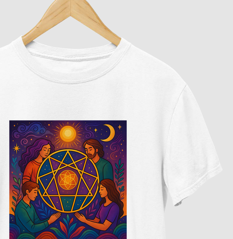 Roda Viva da Unicidade (ou “Eneagrama Espiritual em Festa com Deus no Centro” kkk)