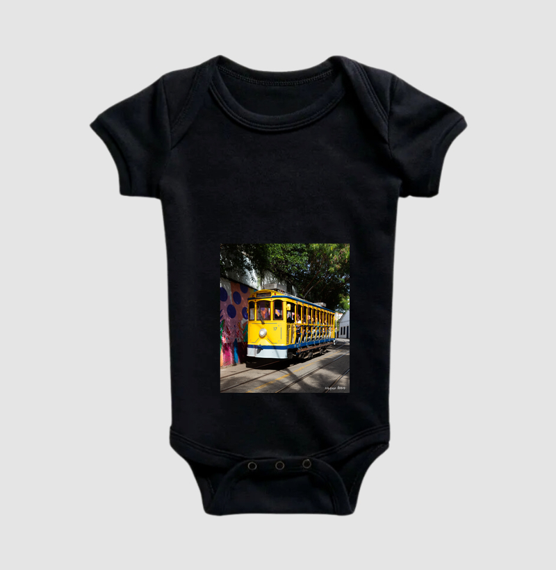 Camiseta Bondinho Santa Teresa Bolso